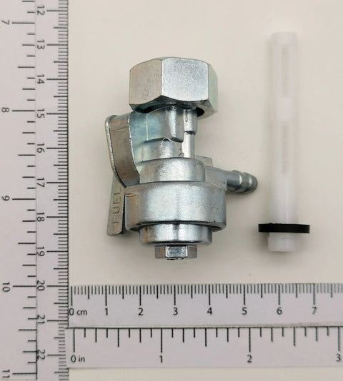 Generator Fuel Shut Off Valve Petcock With Tank Filter For Honda Westinghouse Duromax Durostar Powermate And More 22mm Nut OEM Compatible