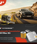 Automatic Transmission Fluid Filter With Pan Gasket And Cooler O Ring For Mitsubishi Outlander 2014 2020 Outlander Sport 2015 2023