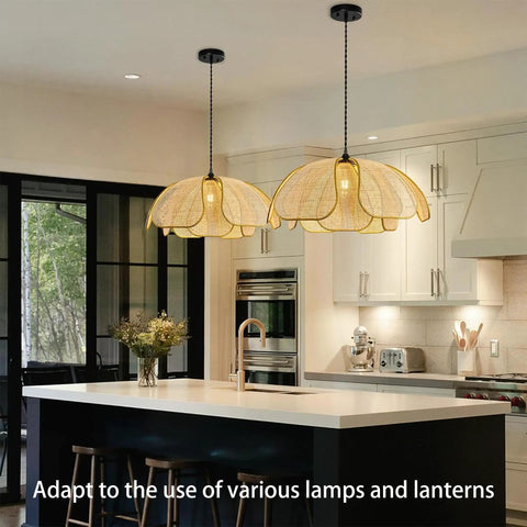 2 Pack Universal Light Fixture Mounting Brackets Rock Solid 4 Inch Round Steel Crossbars With Full Hardware Kit For Quick Wall Or Close To Ceiling Light Installations over a kitchen island.
