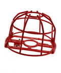 Heavy Duty Fire Sprinkler Head Guards Two Piece Build For Exposed Three Quarter Inch Heads Red Shell, protective cage for sprinkler nozzles.