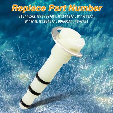 Power Trim Tilt Manual Release Relief Valve for Mercury Mariner Force Outboard Motors