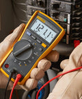Using Dual Banana Plug Multimeter Probe Leads Set 60cm 1000V Rated Red And Black Test Cable during an electrical test