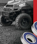 Heavy Duty Wheel Bearing Kit For CF Moto Rancher 500 And 600 2011-2013 Replacement With ABEC 3 High Speed Bearings