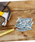 Heavy Duty Drywall Toggle Bolts Kit With Wing Nut Anchors For Oven And Microwave Mounts, 60 Piece High Weight Capacity Mounting Hardware Set, Rock Solid Locking Fasteners And Zinc Plated Steel Construction, zinc plated steel toggle bolts with hammer and tape