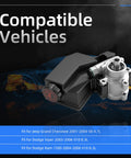 Power Steering Pump Replacement Fits Jeep Grand Cherokee 2001 To 2004 V8 4.7L Dodge Viper 2003 To 2006 V10 8.3L And Dodge Ram 1500 2004 To 2006 V10 8.3L Beefy Replacement Part 2062608 9662608 20608 52089300AA 52089300AB