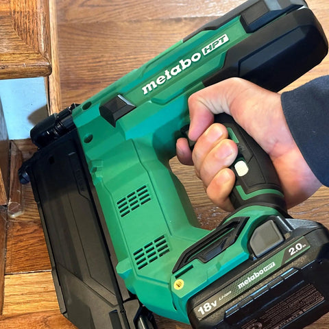 Using 18V MultiVolt Cordless Brushless Impact Driver And 18 Gauge Brad Nailer Combo Kit For Framing And Finishing
