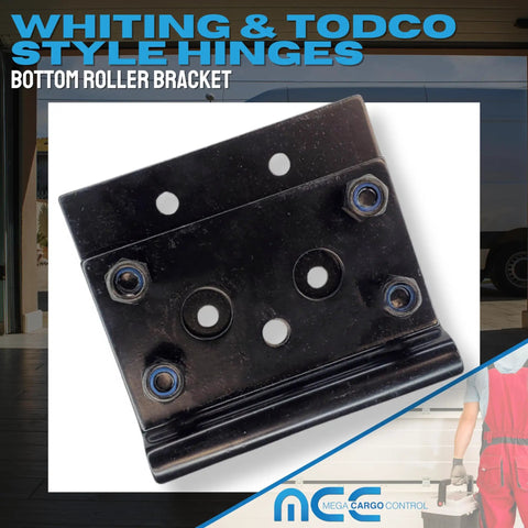 Cargo Control Roll Up Door Bracket For Heavy Duty Overhead Doors With Bottom Roller Bracket Replacement Part Kit For Industrial Refrigerated Truck Doors 1 Pack