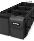 Foldable Trunk Organizer For SUVs And Sedans With Six Compartments And Mesh Pockets Keeps Groceries Tools And Sports Gear Neatly Tidy