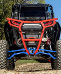 Heavy-Duty High Clearance Boxed Rear Radius Arms For Polaris RZR Models In Voodoo Blue Or Velocity Blue Finish, 4x Stronger Than Stock, Includes Hardware, Easy Install, Will Not Fit With Polaris Rear Bumpers, Fits 2014+ XP And XP 4 1000, RS1 rear suspension under RZR