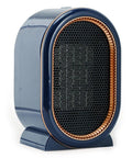 Ceramic Space Heater 1200W Portable Electric Heater For Home Bedroom And Office Fast 3 Second Heat Energy Efficient Blue
