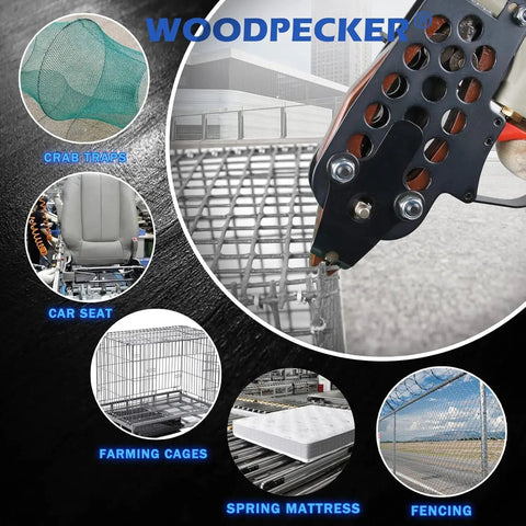 Straight Up Reliable Pneumatic Hog Ring Staple Gun With Adjustable Speed Trigger And Advanced Silencer Tech Kickass Performance For Heavy Duty Air Powered U Clip And C Ring Leathercraft Jobs