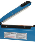 8 Inch Impulse Heat Sealer For Plastic Bags Manual Tabletop Sealer With Adjustable Temperature, in open position