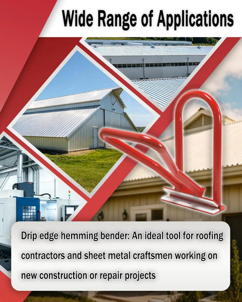 Real Deal Heavy Duty Standing Seam Roofing Tools With Non Slip Grip Lining For Zero Sweat Manual Eave Seam Locker And Efficient 90 To 108 Degree Metal Panel Folding