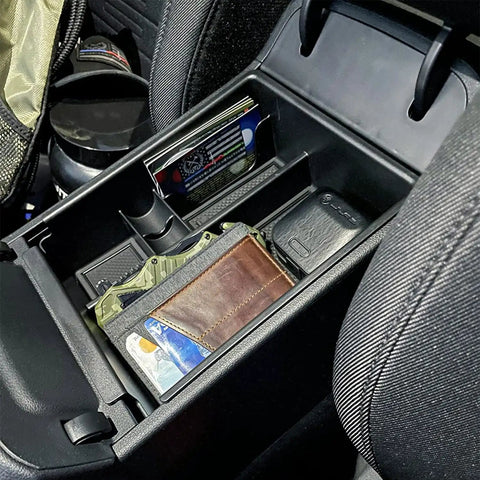 Hyundai Tucson Center Console Organizer Tray Must Have For Limited And Hybrid Models 2022 2023 2024 with stored essentials