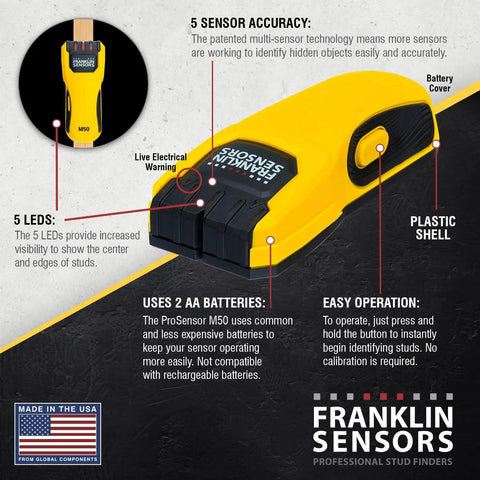 Hella Precise Five Sensor Wall Stud Finder With Straight Up Live Wire Detection And Zero Calibration No Sweat For Fast Drywall Scanning And Rock Solid Shelf Mounting Jobs Every Time