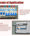 Universal Circuit Breaker Lockout Kit With Quick Lock Design For Single Double And Triple Pole Breakers ISO DIN Safety Compliance Lockout Tagout Set 5 Pack Must Have application scope and installation guide