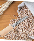 Stainless Steel Rice Grain Sampling Probe For Wheat Corn And Rice Efficient Grain Sampler With Interconnected Trough Design.