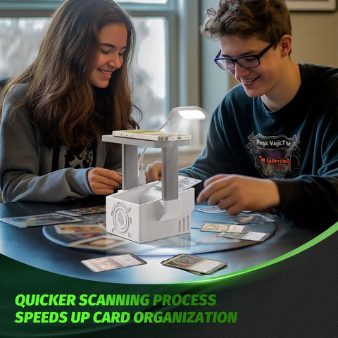 Card Scanner & LED Light for MTG & TCG, Fast Scan ✓