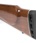AirTech Precision-Fit Recoil Pad on rifle stock showing black pad for Christensen Arms Marlin Remington