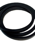 Beefy Wrapped Industrial Belt For Rolair Air Compressor Replacement 4090HK17 6590HK18 High Torque Performance Built To Last With Abrasion Resistant Fabric Wrap For Longevity And Quiet Efficient Operation, black wrapped belt