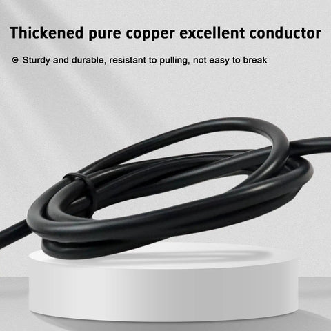 Close-up of thickened pure copper conductor wire for Infrared Photoelectric Switch Sensor With Five Meter Detection Range Three Wire NPN NO Output.