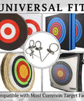 Archery Target Pins 304 Stainless Steel Pro Grade Rugged Rustproof All Weather Universal Fit for EVA Foam XPE Bag Targets