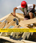 Heavy Duty 3 In 1 Multi Angle Framer With 16 Inch On Center Layout Gauge Forged From Solid Cast Aluminum used on a roof.