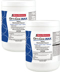 Opti Cide Max Disinfecting Wipes, 320 Count, Two Pack, Hospital Grade EPA Registered Disinfectant Cleaner, front view of packs