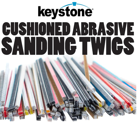 Pro Grade Flexible Sanding Twigs Kit 100 Pcs For Woodworking And Model Making Cushioned Sticks With Mixed Grit Abrasives