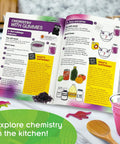 Dinosaur Gummy Lab Kit For Kids Crazy Fun And Delicious Make Up To 72 Dinosaur Shaped Gummies In Purple mixed berry guide open