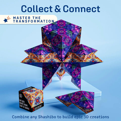 Shape Shifting Puzzle Cube With Ultra Strong Magnets Transforms Into 100 Plus Shapes Award Winning Fidget Toy on display