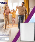 Replacement Filter H For 5500-2 Air Purifier With True HEPA Filtration At 99.97 Percent, Carbon Odor Control Filter shown