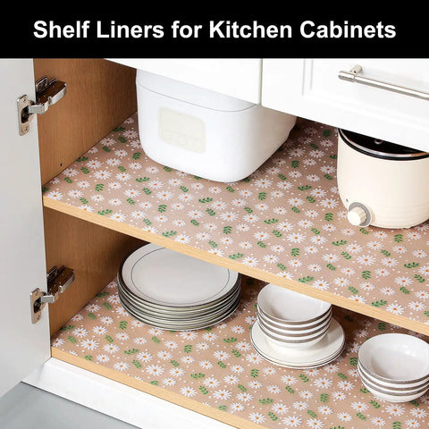 Non Adhesive Eva Shelf Liner Kitchen Cabinet And Drawer Protector Easy Cut Length Self Adjusting No Slip Cushion Mat Organizers Clean Home Essentials Total Storage Game Changer Closets Dressers Dead Simple No Sweat Setup