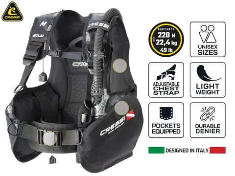 Solid Jacket Style BCD For Scuba Diving Black Red 2XS High Lift Ultra Durable Cost Effective Pro Grade Buoyancy Compensator Gear For Dive Centers And Pro Divers with adjustable chest strap and pockets