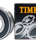 Two Pack 6204-2RSC3 Double Rubber Seal Bearings 20x47x14mm Pre Lubricated For Smooth Spin With Chrome Steel Construction