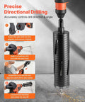 VEVOR core drill bit, 3-inch diameter, diamond dry coring bit with adapters, pilot drill and hex wrench