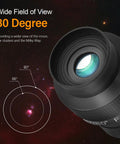 Two Inch 15mm Ultra Wide 80 Degree Eyepiece With Fully Multi Coated Optics showcasing 80-degree wide field view