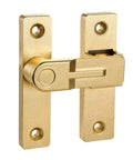 180 Degree Flip Barn Door Lock In Gold Heavy Duty Gate Latch With Flip Safety Bolt For Sliding Doors Ideal For Garden Bathroom And Garage