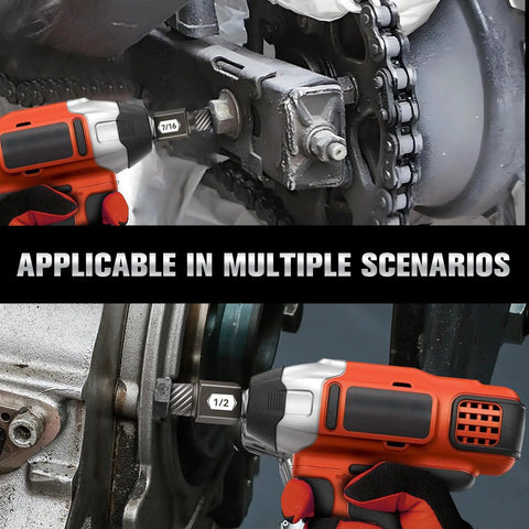 25 Piece 3/8 Inch Drive Impact Bolt Extractor Set With Heavy Duty Case for removing bolts in various mechanical setups