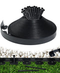 Heavy Duty Landscape Edging Border 100 Ft Roll 2 Inch Tall With 180 Spikes Flexible Vinyl Plastic Garden Border