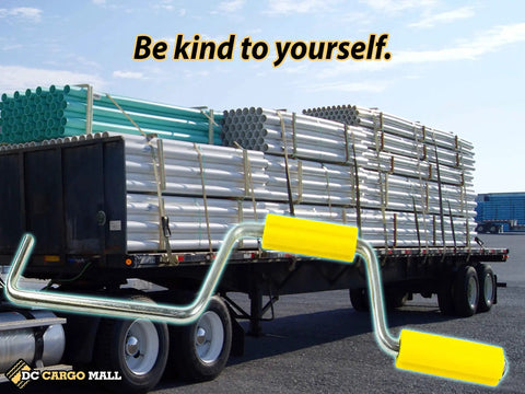 Winch Strap Winder Hand Roller For Fast Strap Winding On Flatbed Trailers 18 Inch Roll Up Bar Easy On The Wrists