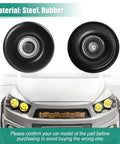 Chevy Express Silverado 1500 2500 3500 Idler Pulley Kit With Bolt For GMC Savana Sierra 36299 Steel Rubber components
