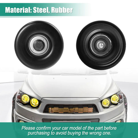 Chevy Express Silverado 1500 2500 3500 Idler Pulley Kit With Bolt For GMC Savana Sierra 36299 Steel Rubber components