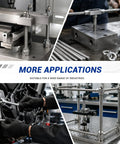 Heavy Duty M3 Threaded Rods Cutting 10 Inches In 304 Stainless Steel suited for automotive and equipment mounting applications.