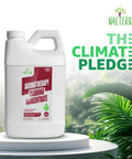 Aromatherapy Cleaning Concentrate 64 Ounce All Purpose Multi Surface Cleaner Plant Based Essential Oil Formula bottle on a podium.