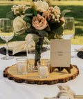 Ten 13-14 Inch Wood Slices For Go-To Centerpieces Set Of 10 Rustic Wood Rounds For Weddings And Events Tree Slices And Plate Chargers