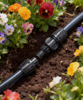 Half Inch Drip Irrigation Barbed Locking Coupler Set Ten Pieces No Leak Straight Fittings For One Half Inch Tubing Ideal