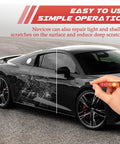 3 Pack Car Scratch Repair Pens Set For Quick Touch Ups That Blend Right Into Your Paint, Clear Fix Scratch Remover Pens in use