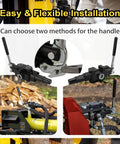 Heavy Duty Hydraulic Log Splitter Directional Control Valve With Joystick 25 GPM 3626 PSI Loader for Log Splitters Installed