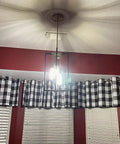 Sleek Black And Brass 3 Light Pendant Light For Kitchen Island And Dining Room modern industrial farmhouse chandelier